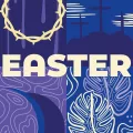 Easter 2025 Church Events in Kingston graphic